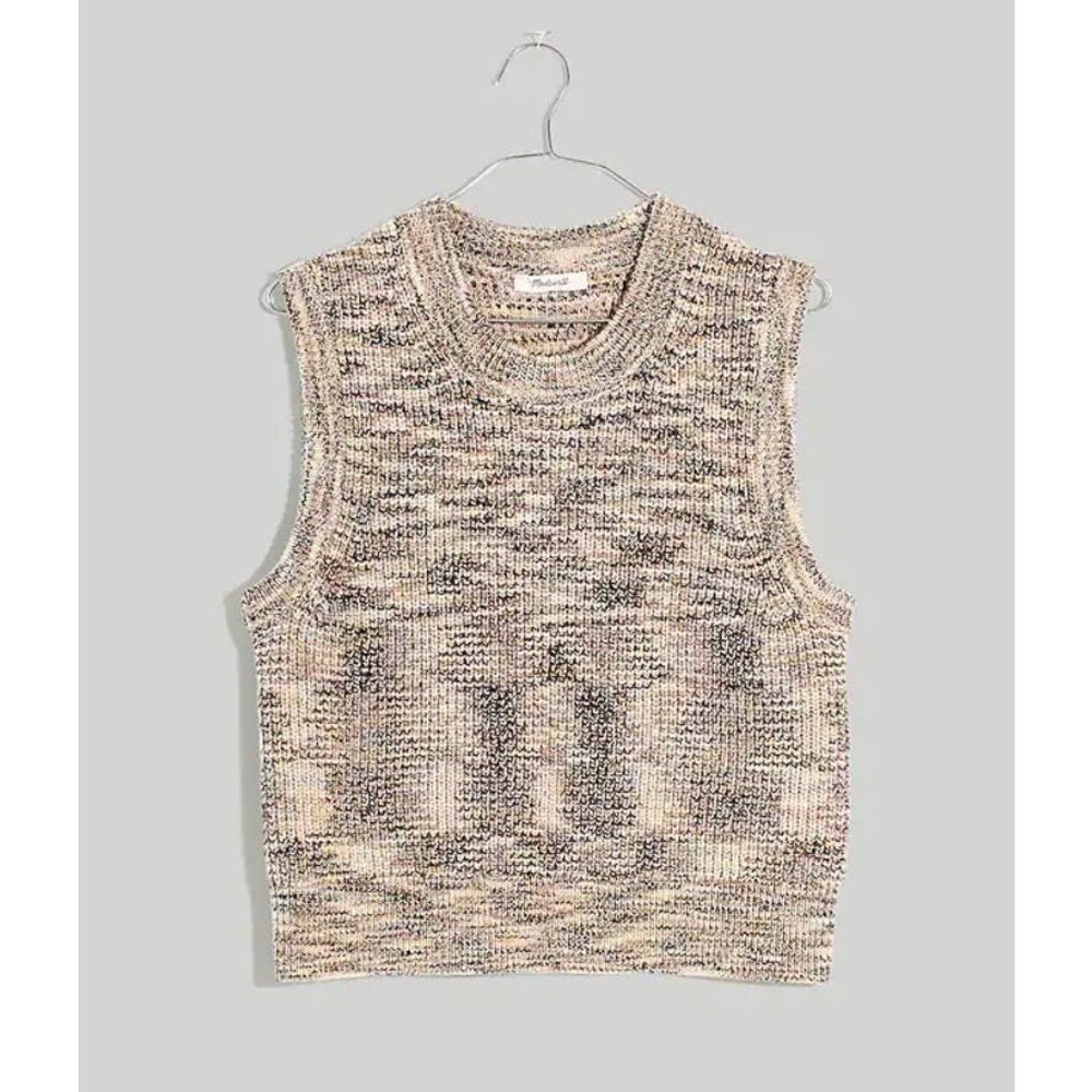NWT - Madewell, Space Dyed Boulier Sweater Vest M